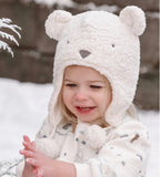 Baby Polar Bear Aviator Hat