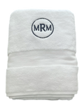 Monogrammed or personalized hand and bath towels