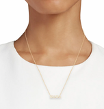 LOVE necklace in 14K yellow gold