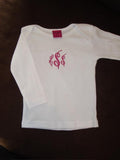Baby Long Sleeve T-Shirt with personalized embroidery