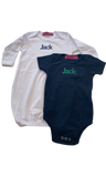 Baby onsies and t-shirts , Embroidered with name or monogram