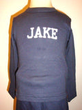 Baby Long Sleeve T-Shirt with personalized embroidery