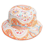 Open shawl with sleeves *matching bucket hat sold separately