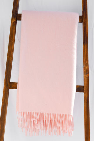 Classic cashmere blend blanket * can be monogrammed