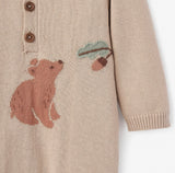 Bear sweater knit jumper- 3 months