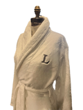 Monogram Unisex Robe in plush or waffle