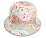 Open shawl with sleeves *matching bucket hat sold separately
