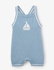 Nautical knit overall, 3-6 months
