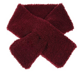 Sherpa scarf in faux sherpa fur *available in 6 colors