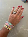 Organic cotton friendship bracelets