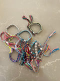 Organic cotton friendship bracelets