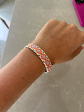 Organic cotton friendship bracelets