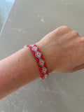 Organic cotton friendship bracelets