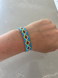 Organic cotton friendship bracelets