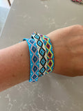 Organic cotton friendship bracelets