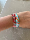 Organic cotton friendship bracelets