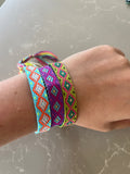 Organic cotton friendship bracelets