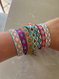 Organic cotton friendship bracelets