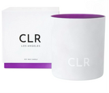CLR Los Angeles purple soy candle