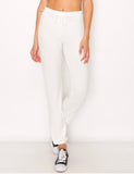 Lounge comfy and cozy pants with elastic drawstring pants with elastic at ankles- Ocean