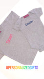 Baby onsies and t-shirts , Embroidered with name or monogram