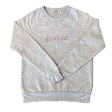 FEMINIST Embroidered Eco Fleece Crew Neck Unisex Sweatshirt