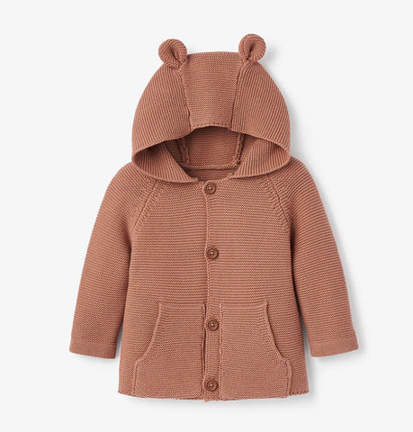 Rust hooded sweater  knit one piece