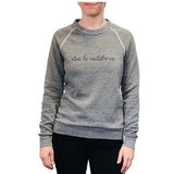 Raglan sleeve pullover sweatshirts custom embroidered with roevember, the future is female, 1973, we say gay or anything you feel like saying across your chest!