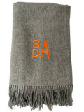 100% cashmere throw blanket *can be monogrammed
