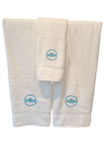 Monogrammed or personalized hand and bath towels