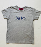 Big Sibling embroidered t-shirt Pink