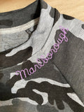 Our favorite UNISEX sweatshirts custom embroidered with school, sorority, club, city, state or anything you want!