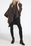 Sweater Knit Wrap cardigan with pockets *available in sage, black, oat