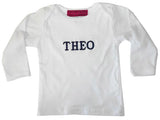 Baby Long Sleeve T-Shirt with personalized embroidery